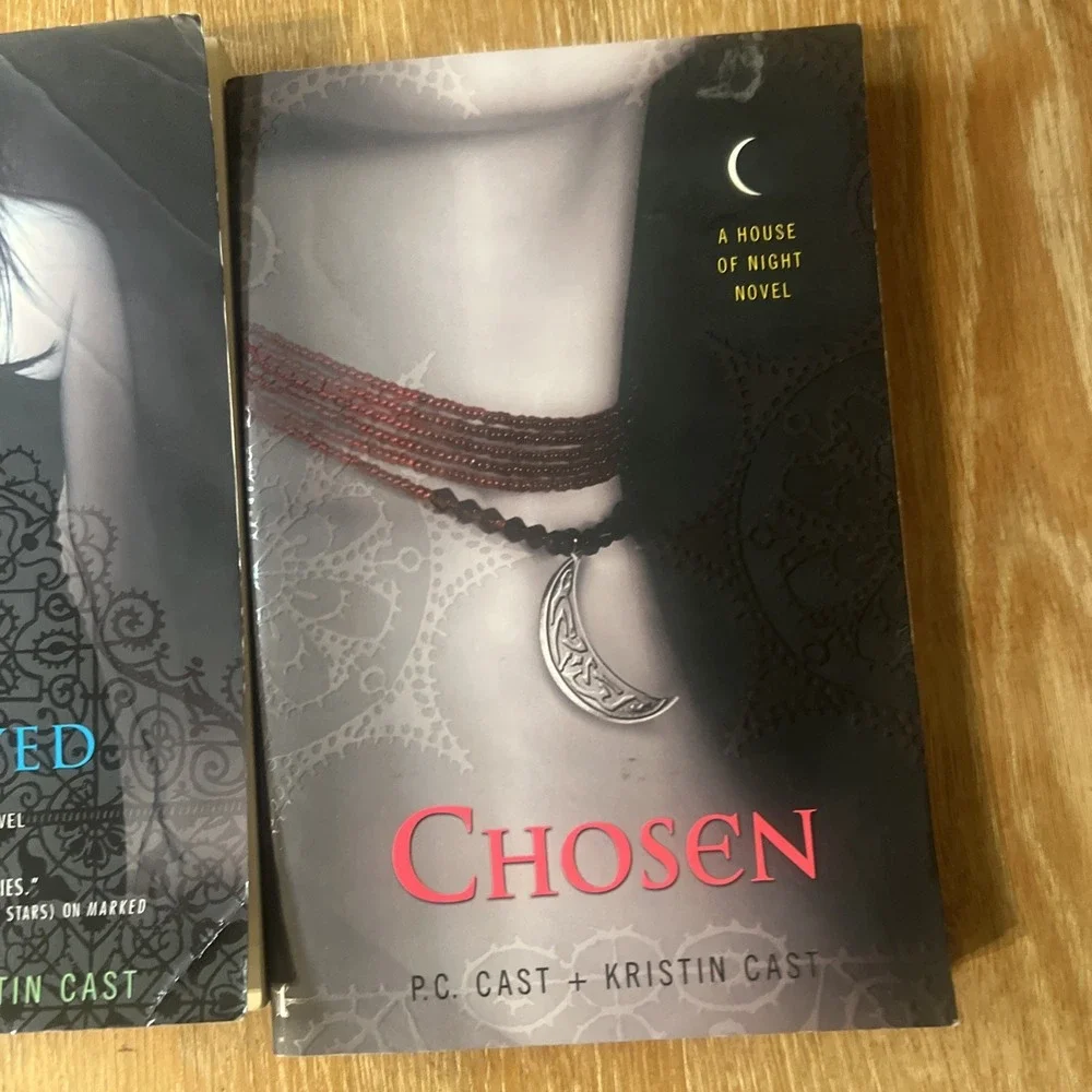 House Of Night Book‎ Series By Kristin Cast Books 1-3 Marked Betrayed Chosen
